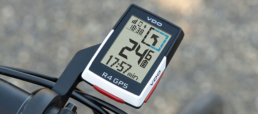 VDO R4 GPS Fahrradcomputer Biketacho