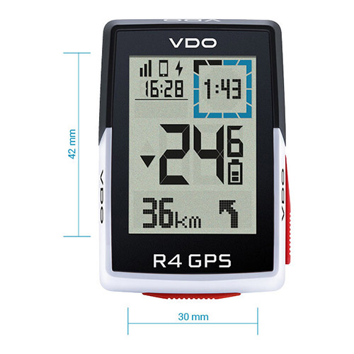 VDO R4 GPS Fahrradcomputer Biketacho