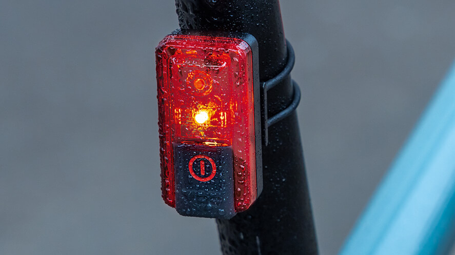 VDO Eco Light Red Plus Fahrrad-Rücklicht mit Bremslichtfunktion